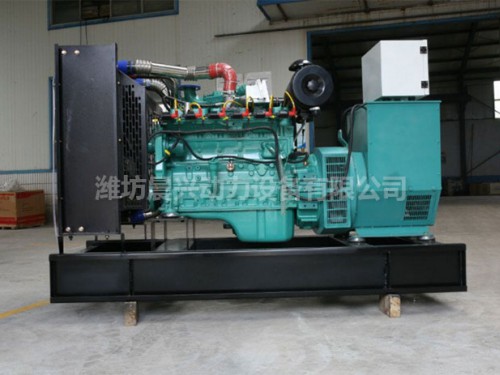 天 然气发电机组100kw 配四保护系统